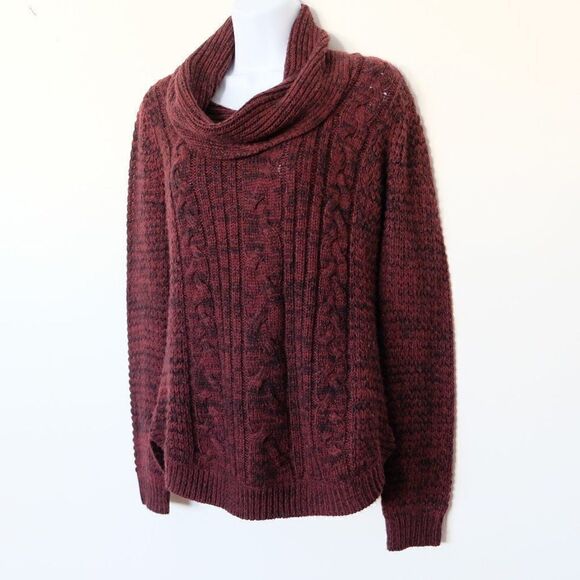 Capuccino Cowl Neck Sweater M - Picture 2 of 7